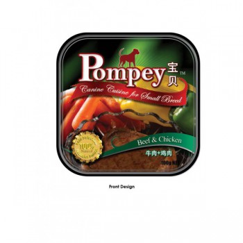 Pompey 寶貝金牌純天然狗糧 牛肉+雞肉 配方