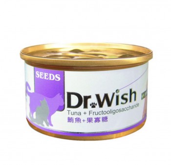 Dr Wish營養慕絲-鮪魚+果寡糖 85g