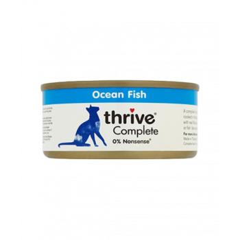Thrive 脆樂芙 Complete 鯖魚 + 銀魚 + 海蝦天然貓罐頭, 75克