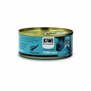 Kiwi Kitchens 紐西蘭 93%海洋魚 貓罐頭 85g