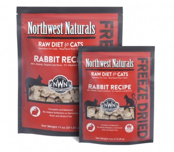 Northwest Naturals 貓隻系列脫水冷凍乾糧 - 兔肉311g