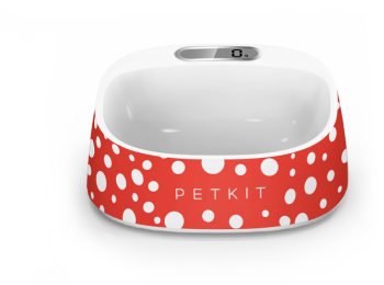 Petkit Fresh Metal 智能智能抗菌碗 - 紅色圓點
