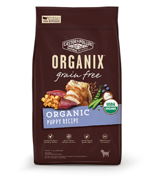 ORGANIX 無穀物犬糧 - 有機幼犬配方 10lb