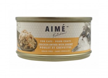 Aime Kitchen Original系列貓罐頭 - 雞肉配蝦仁 85g 