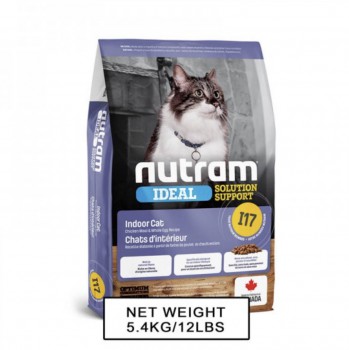 Nutram I17 室內控制掉毛配方 貓糧 5.4kg
