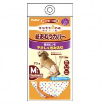 zuttone高齡犬護理出街專用圓點尿褲 M