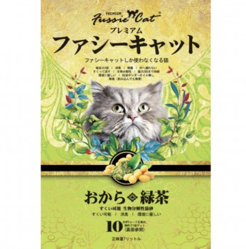 FUSSIE CAT 豆腐貓砂 おから。緑茶 綠茶味豆腐貓砂 7L