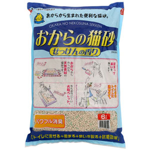 Hitachi -  藍色肥皂味豆腐貓砂 6L