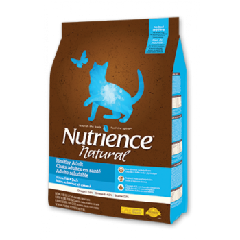 Nutrience 紐翠斯天然低敏成貓配方魚+鴨 5kgs (11lb)