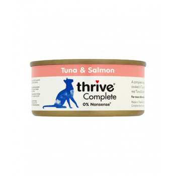 Thrive Complete 吞拿魚 + 三文魚天然貓罐頭 x12罐優惠