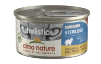 Almo nature 絕育貓主食罐-雞肉85g