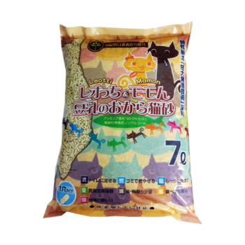 Leotti & Momon日本豆乳貓砂 (雙通) 7L x2包優惠