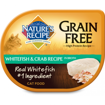 Nature's Recipe 無穀物 白身魚蟹肉湯罐頭 78g
