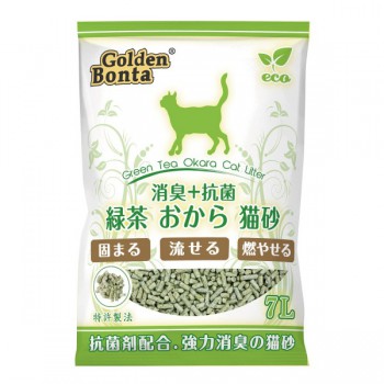 Golden Bonta 綠茶味 豆腐砂 7L x6包優惠