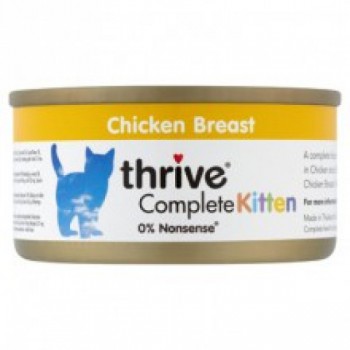 Thrive Complete 鮮雞胸肉 幼貓天然罐頭 x12罐優惠
