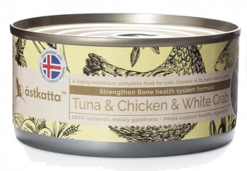 Astkatta Tuna & Chicken & White Crab 吞拿魚雞肉蟹肉強化關節系列保健主食貓罐170g